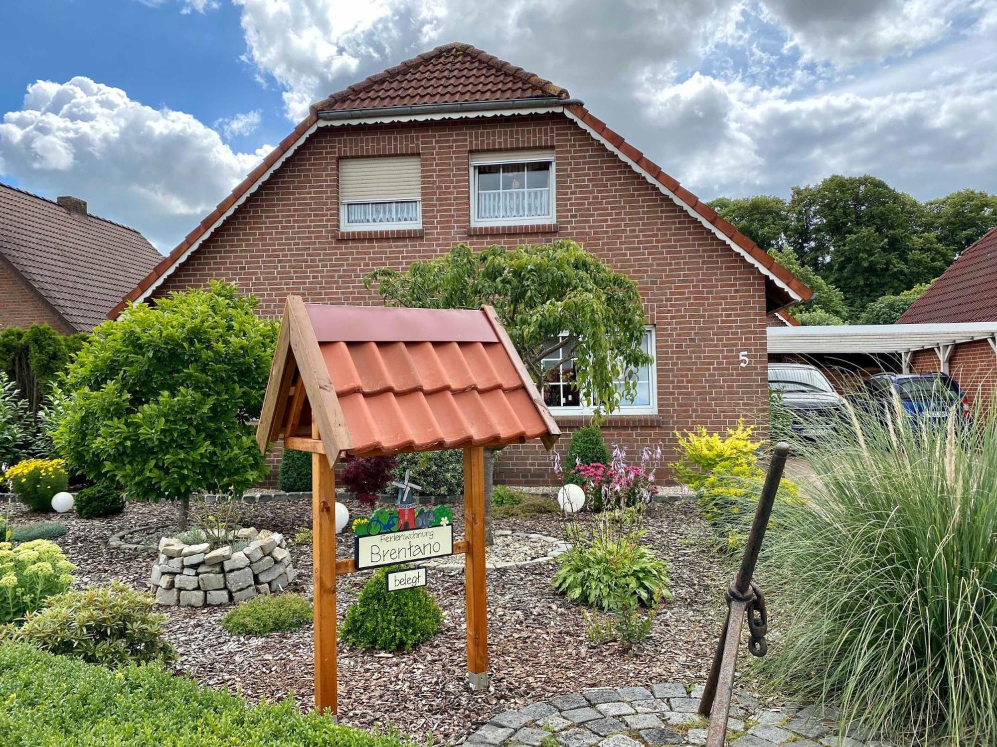Ferienwohnung Brentano_ 65230 Moormerland Dış mekan fotoğraf